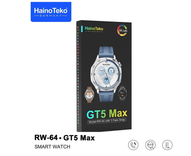 Haino Teko Germany GT5 Max Model: RW-64 Woth 3 Pairs Strap - Image 4