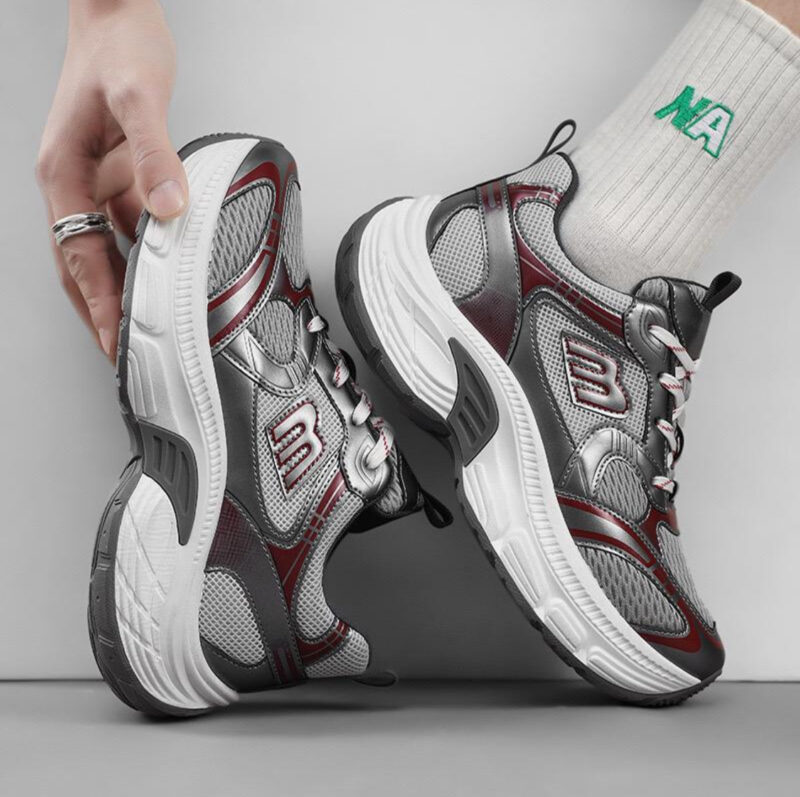Original Balenciaga Leather Sneakers - Image 5