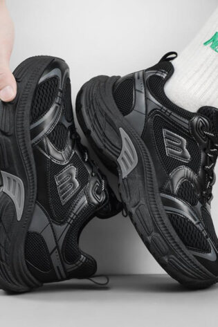 Original Balenciaga Leather Sneakers