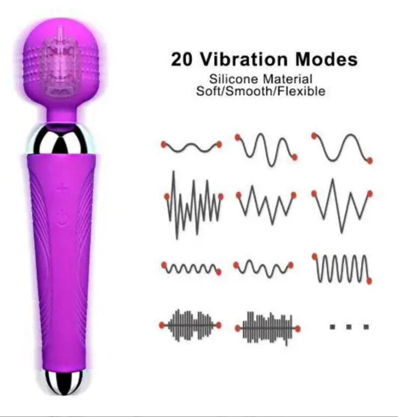 Women Clitoris Adult Musturbator Sex Toys USB Concrete Dildo - Image 4