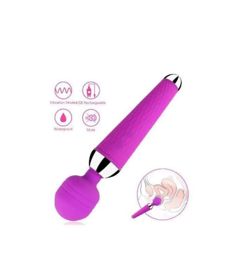 Women Clitoris Adult Musturbator Sex Toys USB Concrete Dildo - Image 7