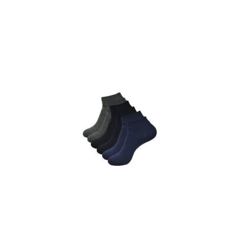 5-Pairs Of High Quality Unisex Ankle Socks-Multicolor - Image 4