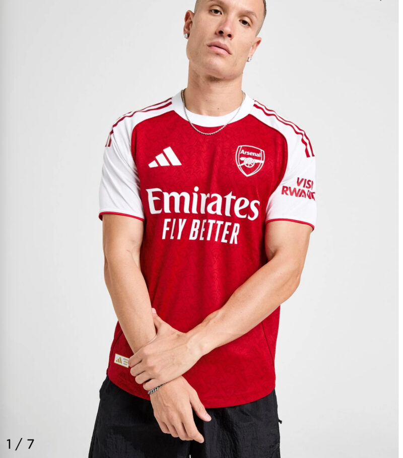 ARSENAL 25/26 HOME AUTHENTIC JERSEY - Image 2