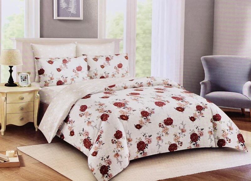 5x6 Duvet Set: 1 Duvet 1 Bedsheet 4 Pillowcases - Image 3