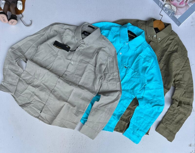 Men’s High Quality Cotton Office Shirts Long-Sleeved - Image 2