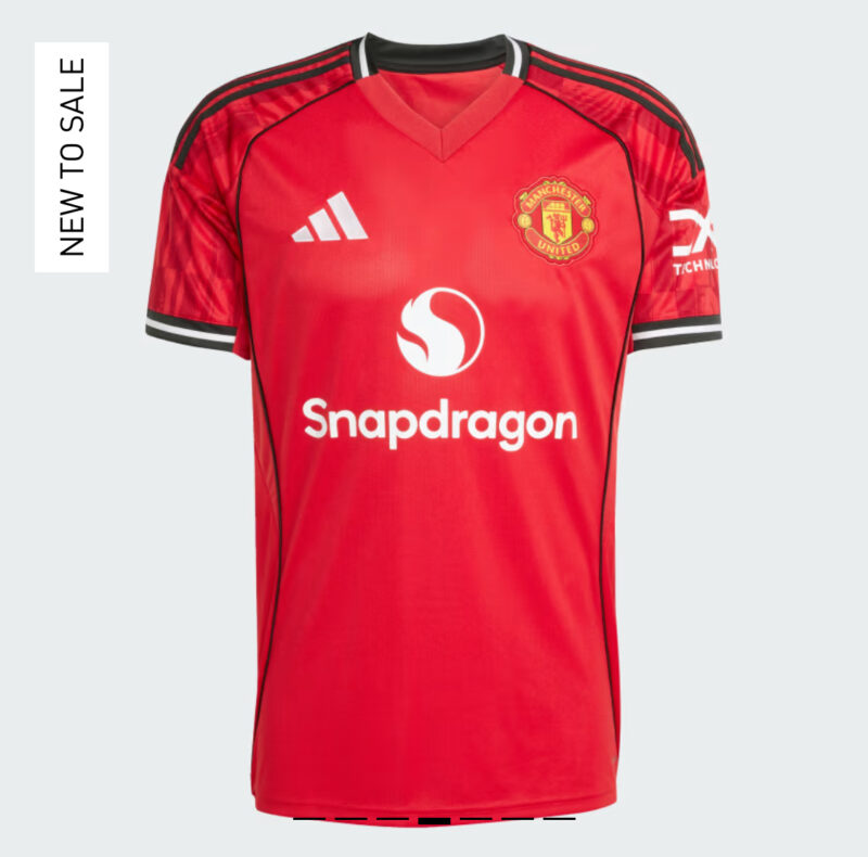 MANCHESTER UNITED ORIGINAL 25/26 HOME JERSEY - Image 4