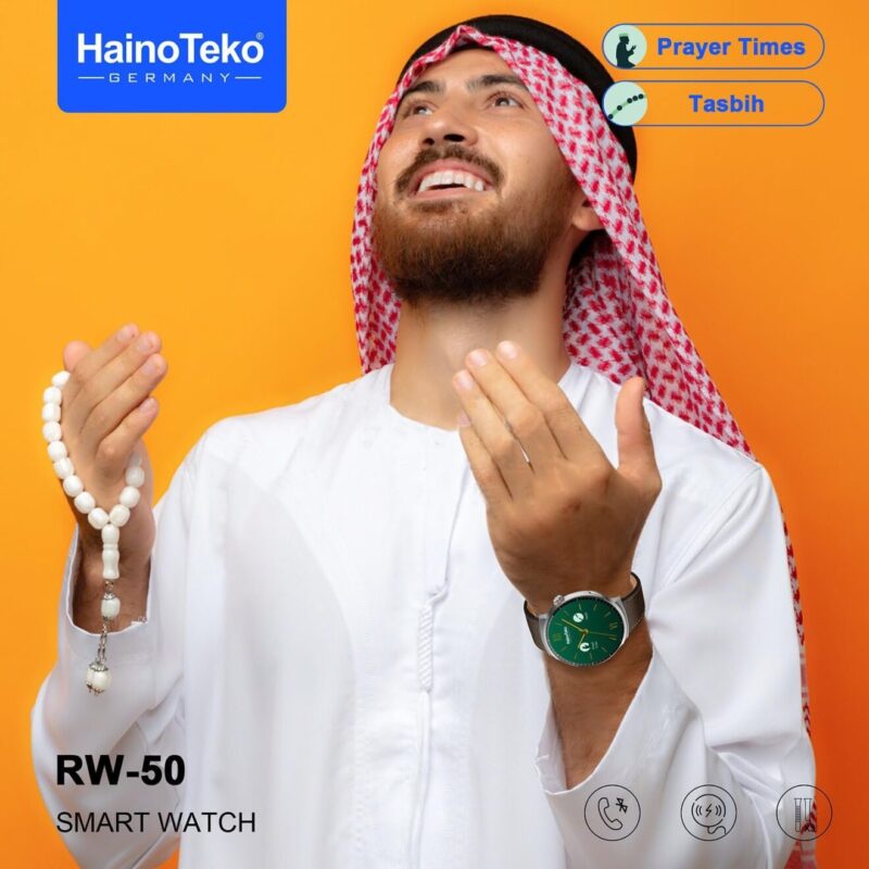 Haino Teko RW-50 AMOLED Smart Watch with 3 Straps - Image 4