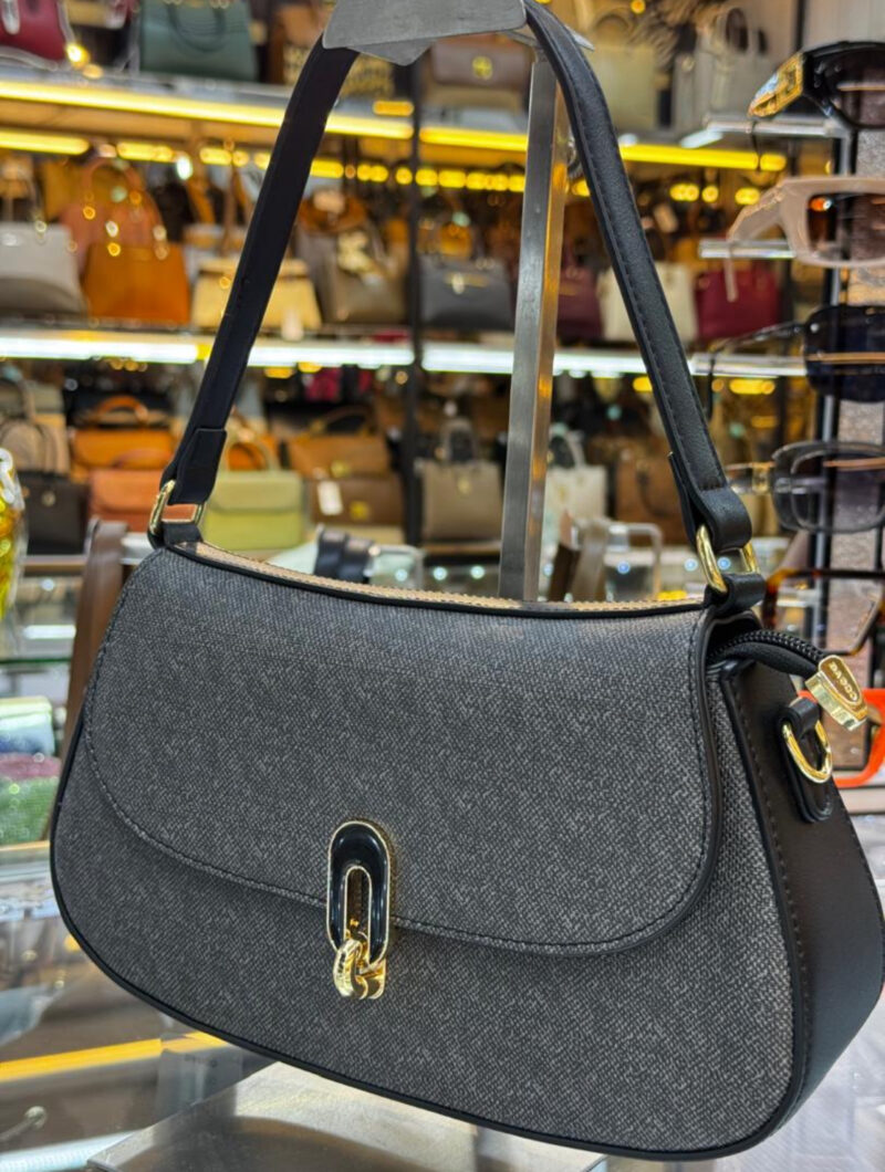 New Trendy Shoulder Bags For Women, Cute BAGO Tote Handbag Mini Clutch Purse With Zipper Closure BAGO Shoulder Bag - Image 3