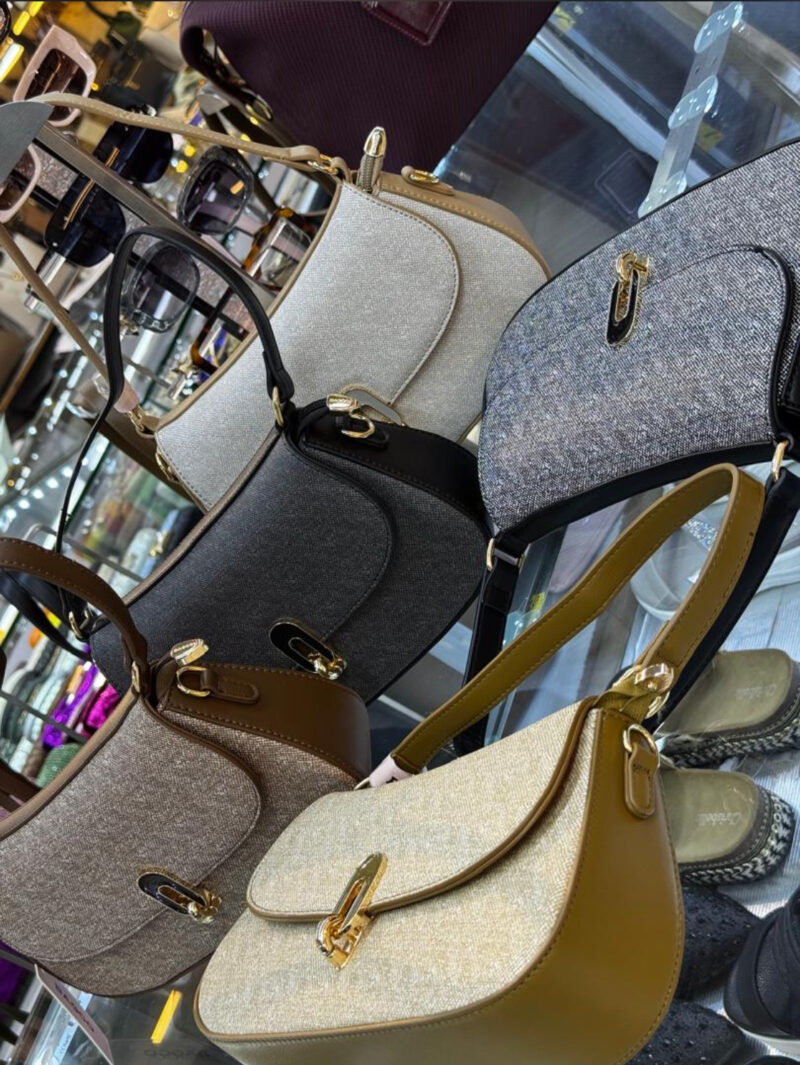 New Trendy Shoulder Bags For Women, Cute BAGO Tote Handbag Mini Clutch Purse With Zipper Closure BAGO Shoulder Bag - Image 6