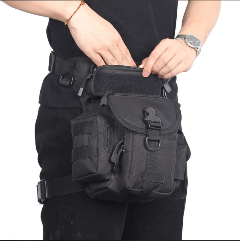 ATBP Tactical Drop Leg Pouch Bag Thigh Bag Pack Military Waist Bag Pack For Motorcycle Racing Bike Cycling Hiking horse Riding.