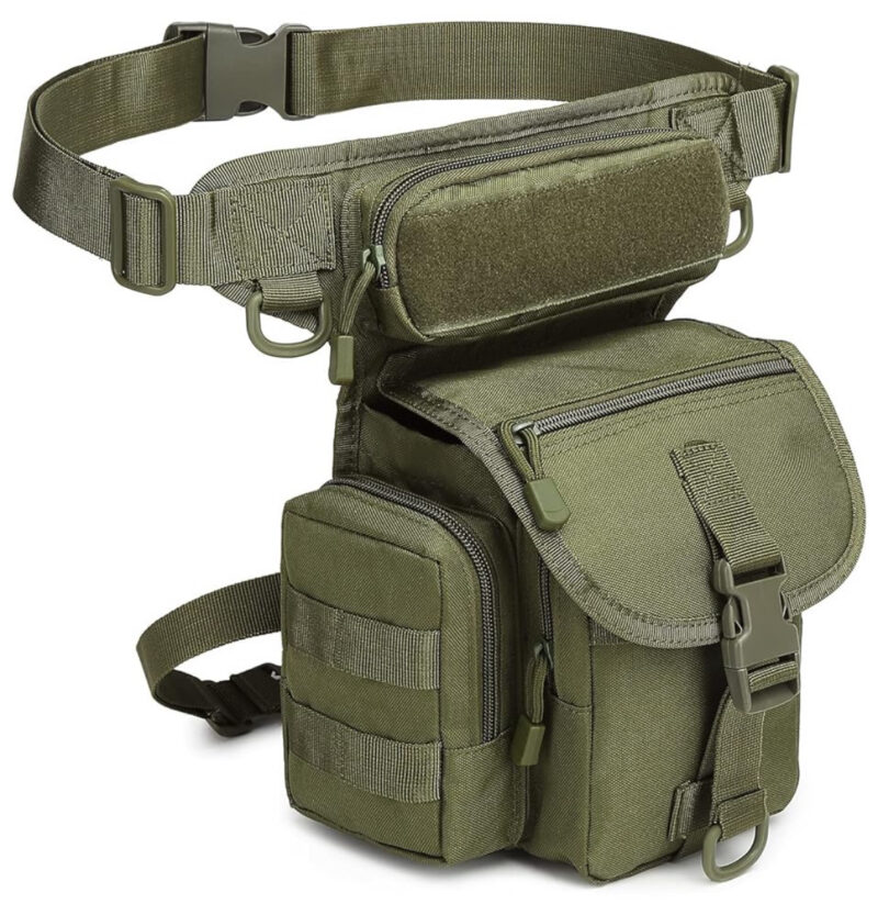 ATBP Tactical Drop Leg Pouch Bag Thigh Bag Pack Military Waist Bag Pack For Motorcycle Racing Bike Cycling Hiking horse Riding. - Image 2