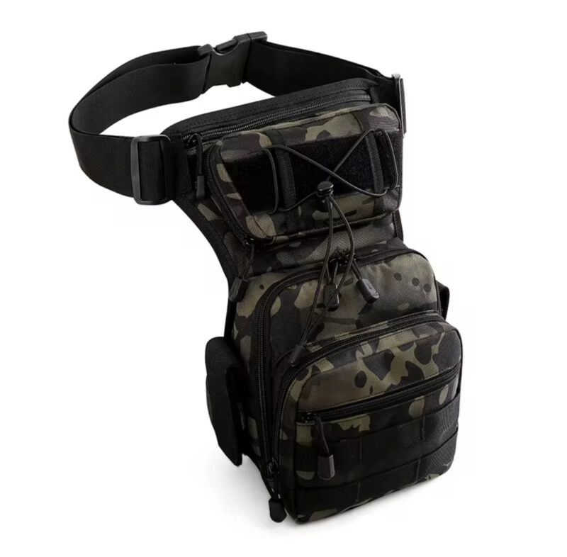 ATBP Tactical Drop Leg Pouch Bag Thigh Bag Pack Military Waist Bag Pack For Motorcycle Racing Bike Cycling Hiking horse Riding. - Image 5