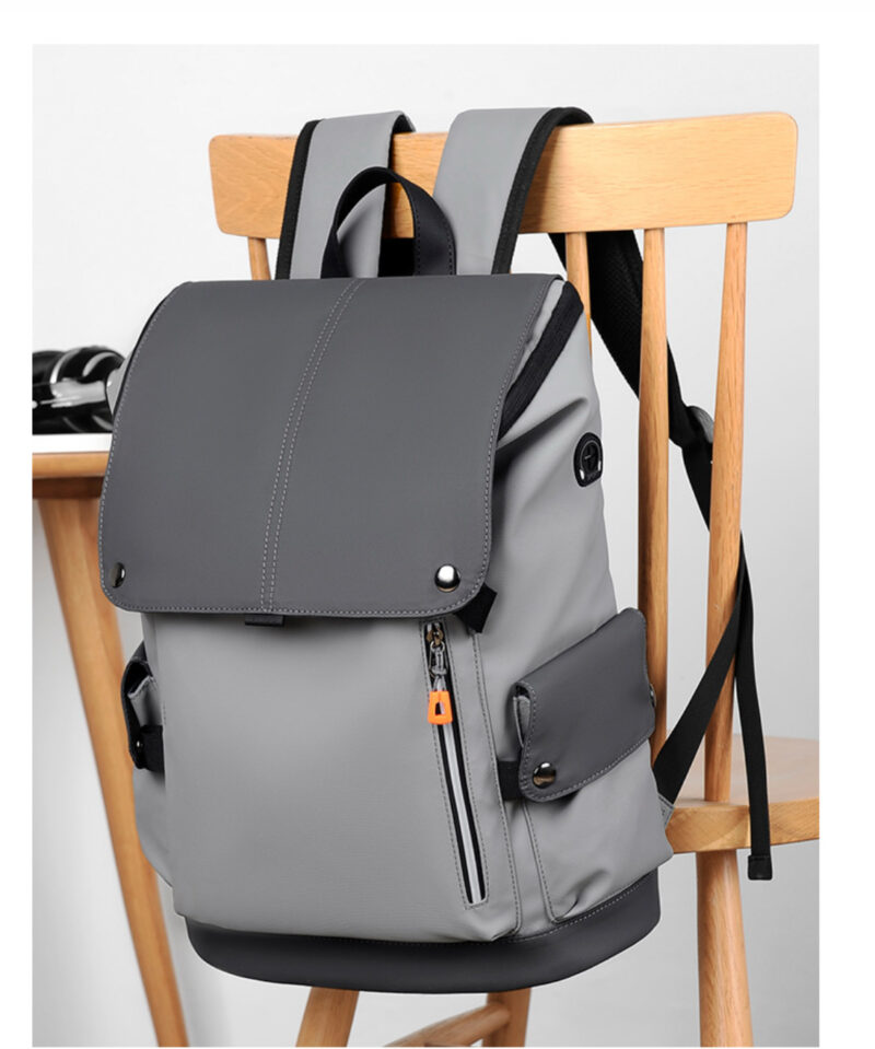 Men's Large Capacity High Quality Backpack - Heavy-Duty Laptop Bag with 15.6" Tablet/Laptop Compartment, Adjustable Shoulder Straps, Zippered Front Pocket - Durable Carry-On for Business, Travel, School, Everyday Commute - Minimalist Professional Backpack (Black/Office Color Options), Work Bag, Modern Aesthetic, Study Construction, College Students