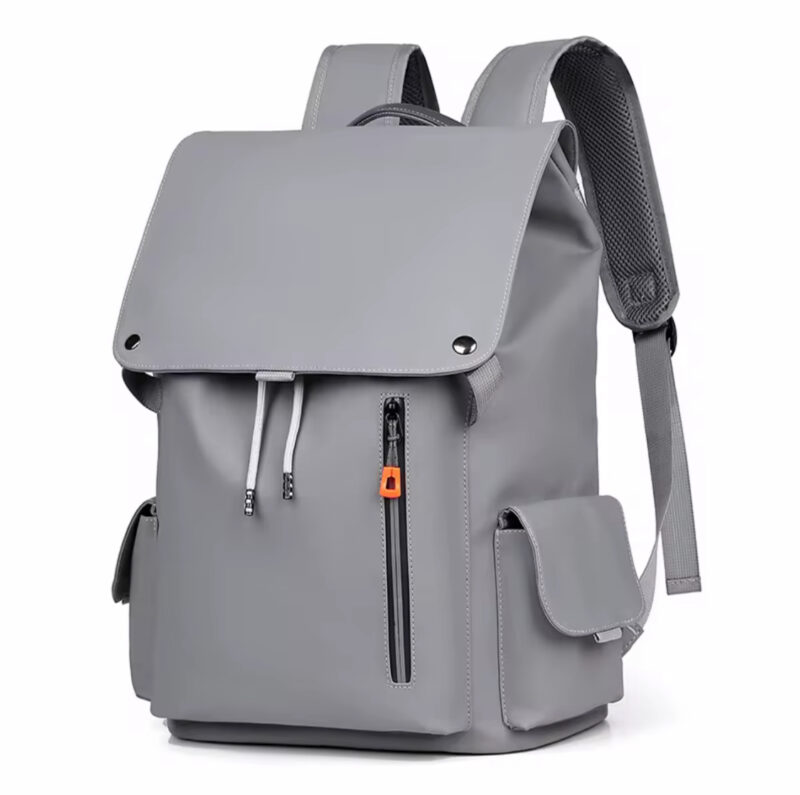 Men's Large Capacity High Quality Backpack - Heavy-Duty Laptop Bag with 15.6" Tablet/Laptop Compartment, Adjustable Shoulder Straps, Zippered Front Pocket - Durable Carry-On for Business, Travel, School, Everyday Commute - Minimalist Professional Backpack (Black/Office Color Options), Work Bag, Modern Aesthetic, Study Construction, College Students - Image 6