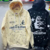 Limited Edition Print Men's Casual Long Sleeve Hooded Sweatshirt - Loose Fit Lightweight Hoodie With Drawstring