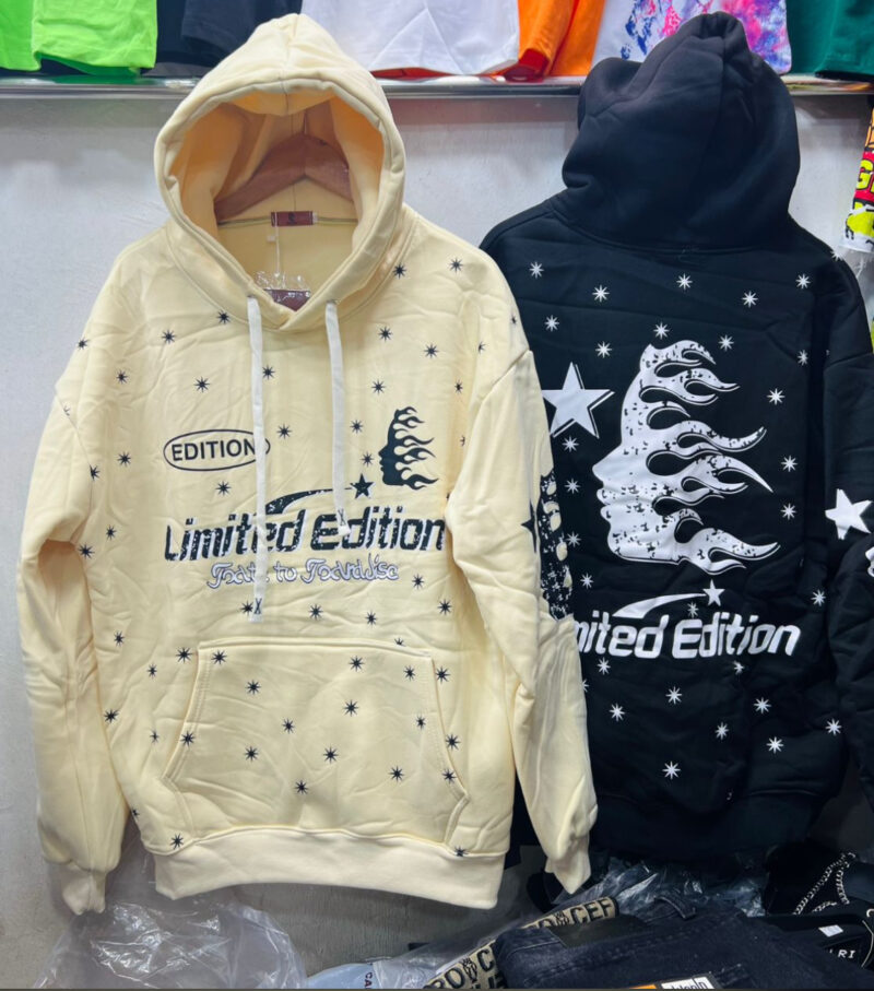 Limited Edition Print Men's Casual Long Sleeve Hooded Sweatshirt - Loose Fit Lightweight Hoodie With Drawstring